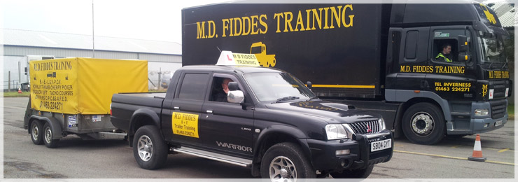 LGV Training, PCV Training & Forklift Training Provider in Inverness and the North of Scotland