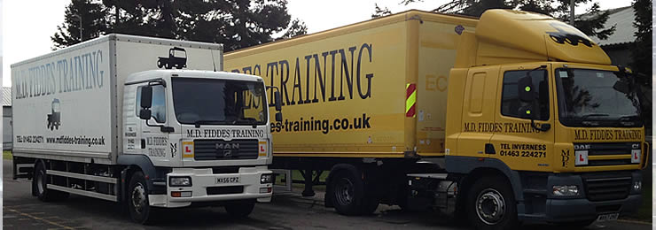 LGV Training, PCV Training & Forklift Training Provider in Inverness and the North of Scotland